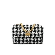 Houndstooth Small Incense Wind Chain All-match Bag