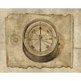 thumbnail image 2 of Albert, Beth 14x12 White Modern Wood Framed Museum Art Print Titled - Antique Map II, 2 of 4