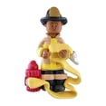 thumbnail image 5 of Ornaments by Elves Personalized African-American Firefighter Christmas Tree Ornaments 2024 .25lbs, 5 of 10
