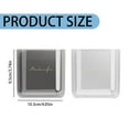 thumbnail image 3 of Bathroom Wall Mounted Storage Box Organizer for Toothbrush Toothpaste Remote Keys Mobile Phones Space Saving Polystyrene Holder, A Storage Box, 3 of 9