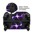 thumbnail image 2 of Gukieu Galaxy Lightning Print Suitcase Protective Cover, Elastic Zipper Buckle Suitcase Protective Cover, Suitable for Travel, Business Trip-Medium, 2 of 7