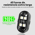 thumbnail image 4 of "4pzs Led Inalámbricos Con Control Remoto Lab.G, Negra ", 4 of 5