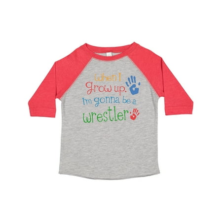 

Inktastic Future Wrestler Wrestling Gift Toddler Boy Girl T-Shirt