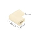 thumbnail image 2 of Uxcell Corner Guards Protectors, 4 Pack U Foam Bumper W Self-Adhesive Tape, 2.16"x1.38"x0.315", Beige, 2 of 5
