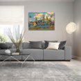 thumbnail image 6 of Epic Art 'Cambodia Angkor Wat' by Pedro Gavidia, Acrylic Glass Wall Art, 36"x24", 6 of 8