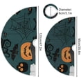 thumbnail image 3 of GZHJMY Halloween Christmas Tree Skirt Halloween Tree Skirt for Holiday Party Home Christmas Day Ornaments 36", 3 of 6