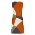 thumbnail image 4 of sovlvnd Womens Summer Dresses Geometric Printed Elegant Camisole Round Neck Dress Womens Tank Dresses Casual Summer Plus Size Summer Dresses, 4 of 5