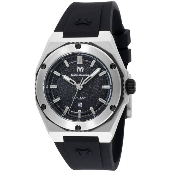 Technomarine TM-416050 Women's Coral Legacy Black Strap Watch