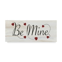 Trademark Fine Art 'Rustic Valentine Saying IV' Canvas Art by Kathleen Parr McKenna