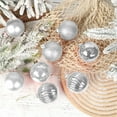 thumbnail image 4 of 24-Pack Christmas Ornament Balls 1.57x1.57in, Multicolor Tree Hanging Decor Set Gift Box with Hooks for Party Holiday Decoration(), 4 of 6