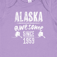 thumbnail image 4 of Inktastic Alaska Awesome Since 1959 Boys or Girls Baby Bodysuit, 4 of 5