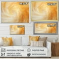 thumbnail image 4 of Designart "Spiral Of Champagne Sunrise" Abstract Spirals Picture Framed Canvas Prints, 4 of 5