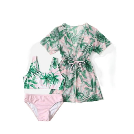 

3pack Cute Baby Pink Toddler Girls Bikini Sets (Girl s)
