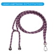 thumbnail image 2 of Phone Lanyard Crossbody Adjustable Neck Lanyard with Transparent Lanyard Patch for Smartphone Purple Coffee 1 Pcs, 2 of 5