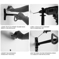 thumbnail image 4 of Bangcool Bike Storage Rack Wall Mounted Universal Bike Hanger Hanging Bike Garage Hook, 4 of 10