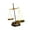 1, variant on hejhncii Vintage Metal Balance Scale Sculpture for Lawyer Office and Home Desktop Decors