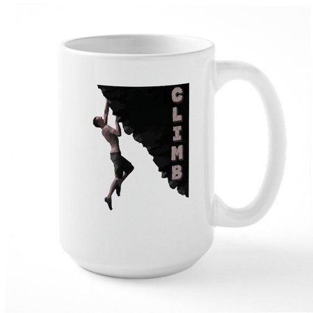 

CafePress - Climb Large Mug - 15 oz Ceramic Large Mug