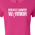 thumbnail image 4 of Inktastic Breast Cancer Warrior Women's T-Shirt, 4 of 5