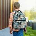 thumbnail image 6 of Disketp Butterflys Backpack - Comfortable Daypack with The right laptop for you Spacious Main Compartment & other poket - {designName} print, 6 of 6