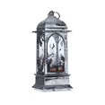 thumbnail image 2 of Happy date Halloween LED Lantern Lights, Vintage Style Flameless Lantern Skull Skeleton Decorative Lamp for Halloween Home Indoor Outdoor Bar Decoration, 2 of 7