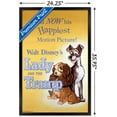 thumbnail image 3 of Disney Lady and The Tramp - One Sheet Wall Poster, 22.375" x 34", Framed, 3 of 3