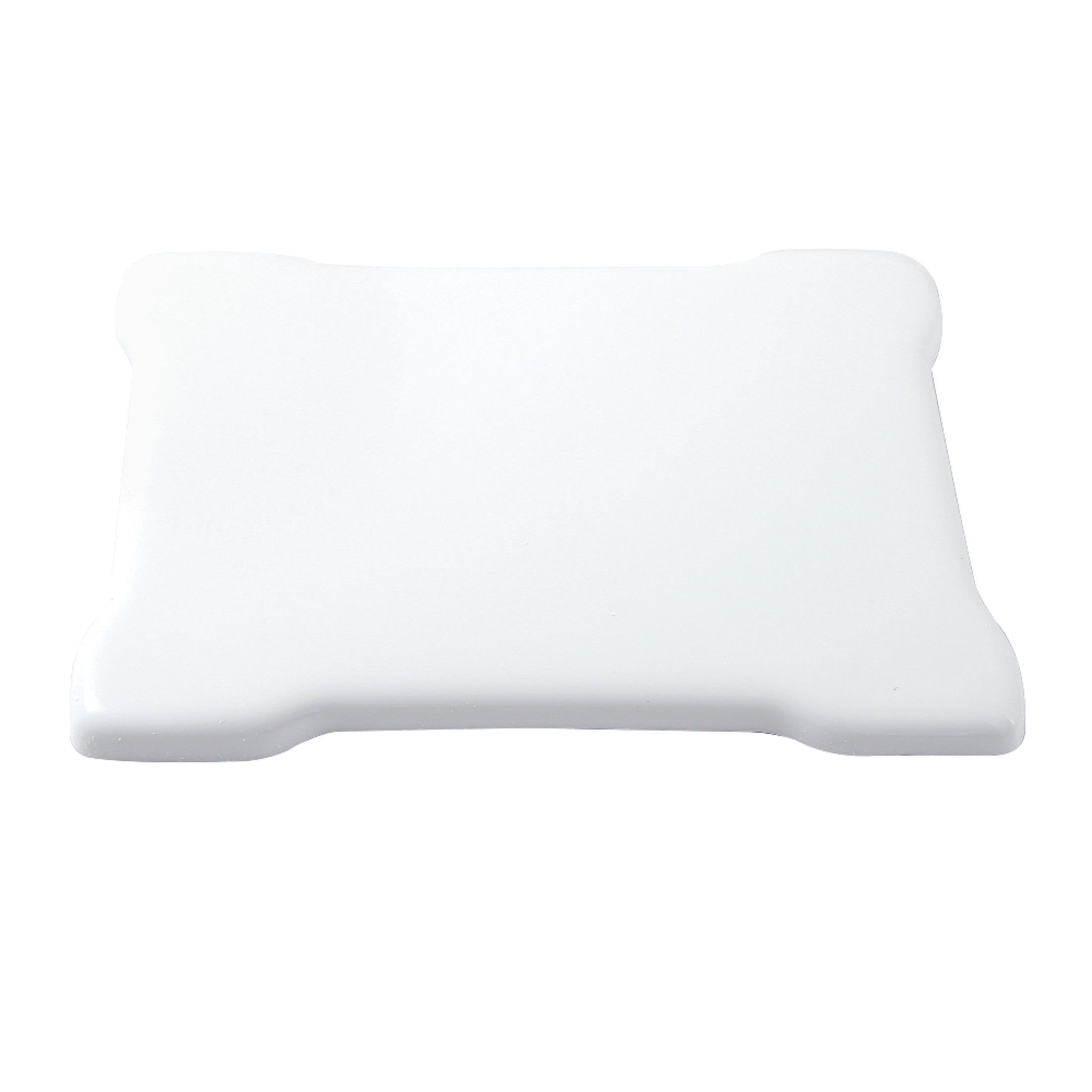 Aqua Eden VTSB60325C Dominica 60" x 32" Single Threshold Shower Base with Center Drain Hole, White