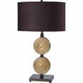 thumbnail image 1 of Benzara BM141701 Suzy Traditional Table Lamp in Light Carmel & Espresso, 1 of 1