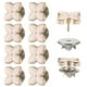 thumbnail image 1 of 10 juegos de botones de broche, botones sin coser de 11.5 mm, broches desmontables para ropa, abrigo (beige), 1 of 7