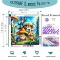 thumbnail image 2 of CSZPPQAF DIY Diamond Art Kits for Adults-Mushroom House,Home Wall Decor 13.8x13.8in, 2 of 6