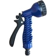 thumbnail image 1 of Boquilla de rociador de pistola de manguera de jardín ajustable portátil boquilla de pistola de agua/azul, 1 of 8