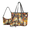 Black Cat Art Design, variant on Cartoon Shark Pattern Wallet Set for Women, Lightweight Zipper Wallet with Large Capacity Hobo Bag, Versatile Handbag Compatible with Shopping Work