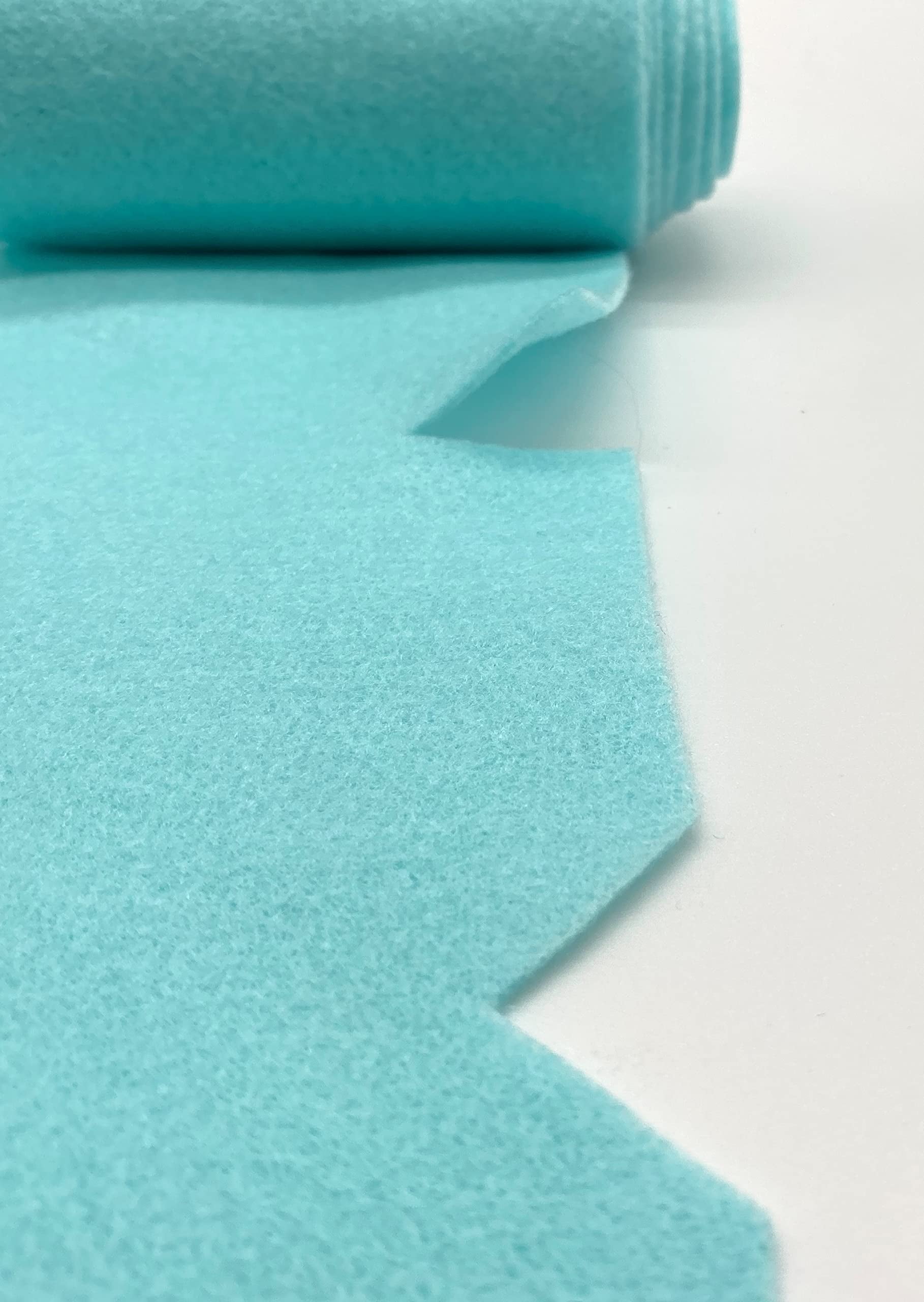 Ice Fabrics Craft Felt Fabric by The Yard - 72" Wide Acrylic Felt for DIY Arts & Crafts - Aqua - 5 Yards
