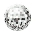 thumbnail image 2 of qILAKOG Disposable Silver Paper Plates, 20 Pcs Disco Ball Dinner Plates, Cocktail Party, Birthday Party, Festival Party Tableware, Wedding Decoration Items(7 inch), 2 of 6