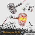 thumbnail image 3 of 2pcs Motorcycle Skull Turn Signal Light Indicator for Bikes Mengxi, 3 of 5