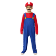 thumbnail image 1 of Disfraz Mario Plomero Rojo FX Costumes Infantil Niño Talla 12 a 14 años, 1 of 6