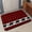 Red, variant on Small Door Mat Indoor Outdoor 15.7"x23.6",Red Black Plaid Absorbent Non Slip Entry Rug,Country Vintage Bear Buffalo Gingham Low Profile Welcome Mat for Front/Side Door Apartment Entrance Bathroom
