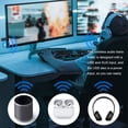thumbnail image 4 of sweethay Transmisor compatible con Bluetooth para computadora, velocidad rápida, portátil, alimentado por USB, entrada AUX, adaptador de Audio Cables de audio/vídeo, 4 of 6