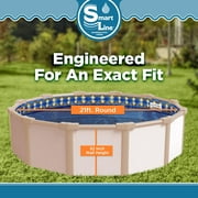 SmartLine 21' Round Mosaic Diamond Unibead Above Ground Swimming Pool Liner, 52 Height, 25 Gauge