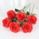thumbnail image 4 of Bola de onda de rosa artificial de tela de seda individual, rosa para decoración de bodas, hotel y hogar, arreglo floral, flor falsa, 4 of 6