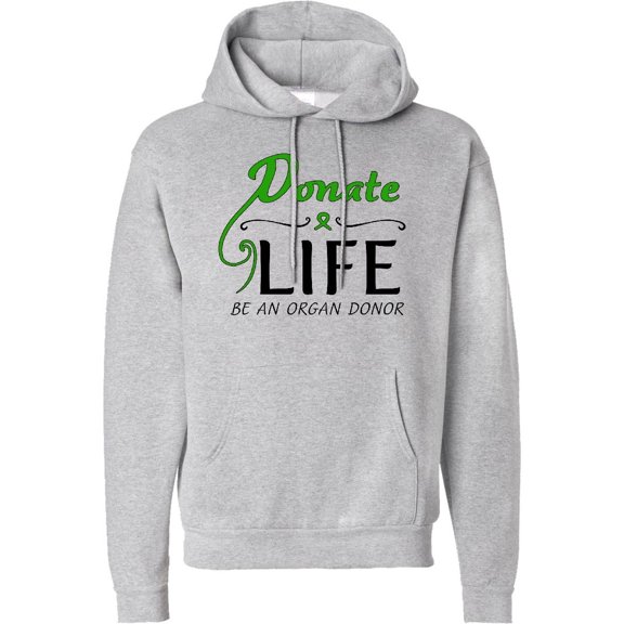Inktastic Donate Life-be an Organ Donor Adult Hoodie Sweatshirt