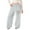 Light Gray, variant on Gunia Girls Sweatpants Baggy Wide Leg Soft Casual Joggers With Elastic Waistband Play School Comfort Athletic Pants With Pockets 4-13 Years