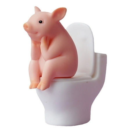 The Little Pig Goes To The Toilet