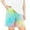Multicolor7, variant on KyCheLot Loose Shorts for Girls Tie Dye Printed Elastic Waist Wide Leg Casual Shorts with Pockets 5-14 Years