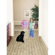 Child Craft - Tall/Wide Wire Mesh Gate for Babies, Children, and Pets