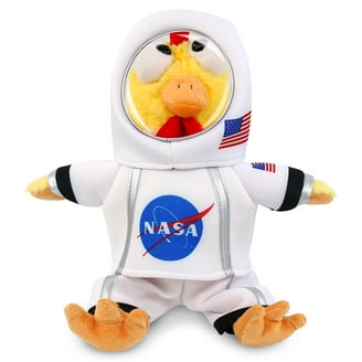 DolliBu Green Alien Astronaut Plush Toy - Super Soft Space