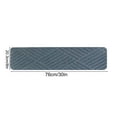 thumbnail image 3 of Hiroekza Non-Slip Stair Mats Stair Treads - Soft, Absorbent, Washable & Customizable Stair Carpets for Home Safety & Style Dark Gray, 3 of 9