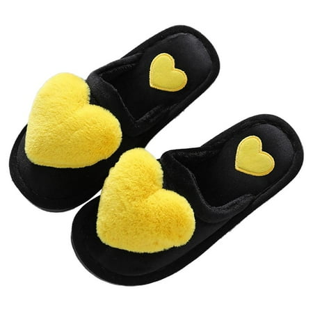 

Women s Memory Foam Slippers Furry Faux Fur Lined Bedroom Shoes Cozy Indoor Slide 5-8.5