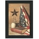 TrendyDecor4U BJ175-405 "Dieu et Pays" par Billy Jacobs Imprimé Encadré Wall Art – image 1 sur 3