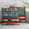 thumbnail image 3 of SHANXI Decorative Throw Pillow Cover Stripes , Home Sofa Couch Decor 12x12in, 3 of 5