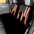 thumbnail image 6 of Uourmeti US Flag Silhouette Car Decor Accessories 3 Pack, Seat Protection Cover Polyester Anti-Slip Easy Installation for Cars Trucks Station Wagon, 6 of 9